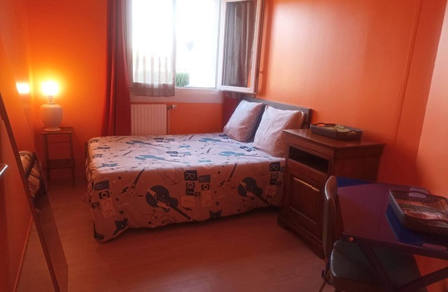 An orange room number 2