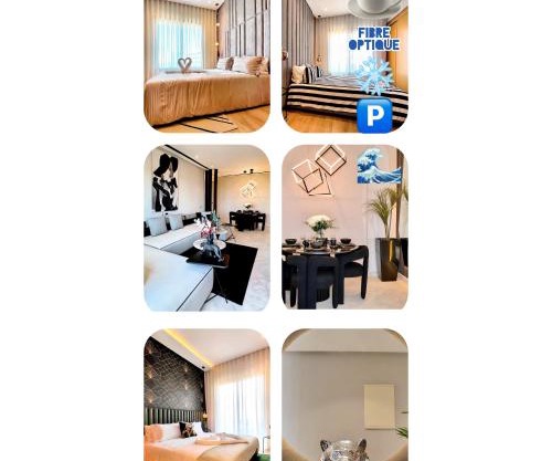 ANFA LIVING - Front Sea VIEW 180 -2 or 3 bedrooms- LES TERRASSES D'ANFA by ShortStayMaroc