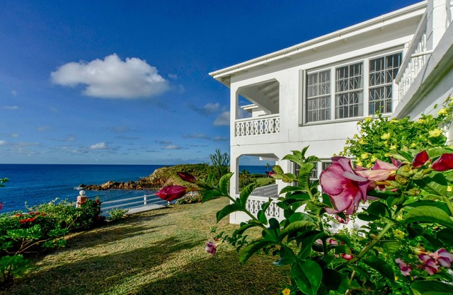 Antigua's Best Oceanfront, Serene Beach Home