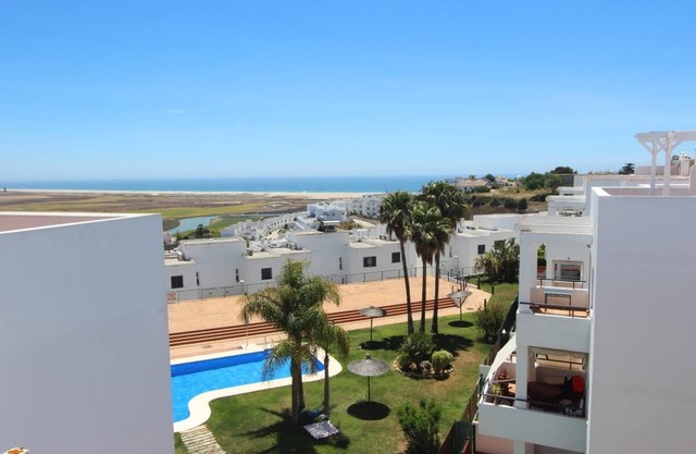 Ap. Playas de Conil - Luxury apartment with incredible roof terrace with sea views and communal pool