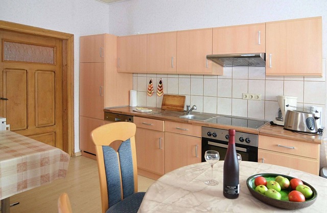 Apartment with garden next to a farm