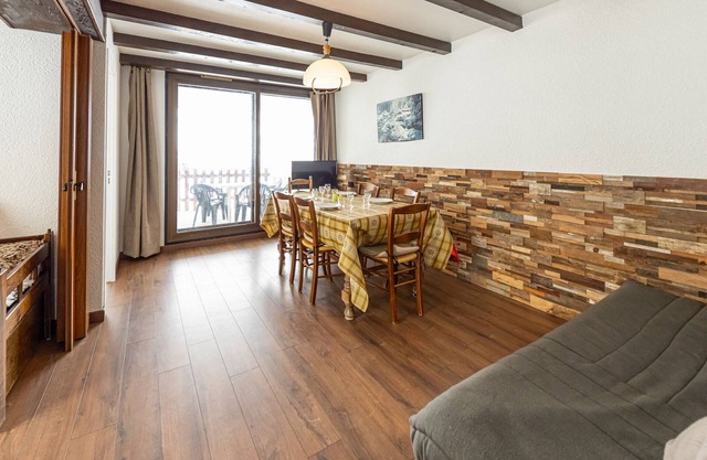 Apartment 6 pers, ski-in/ski-out, Saint François Longchamp