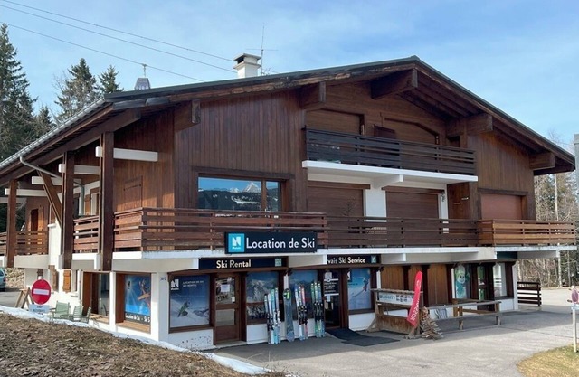 Apartment at the foot of the Bettex slopes with breathtaking views of Mont Blanc