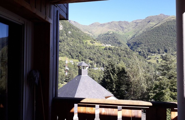 Apartment 4/6 persons 38m2, mountain view heated swimming pool;500 m downtown