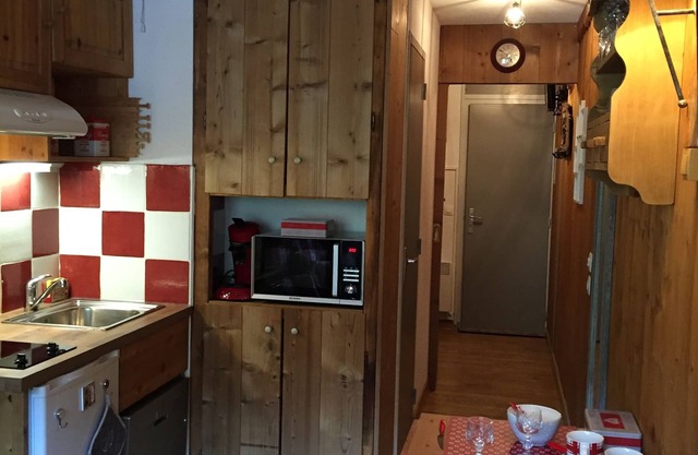 Apartment 6th floor, overlooking the slopes Plein Sud, comfortable 4 pers