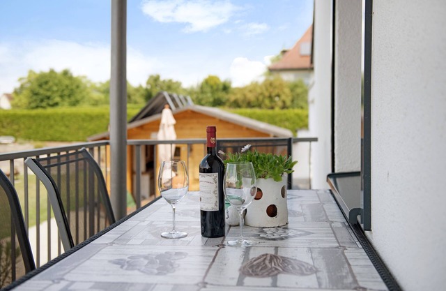 Apartment 'Auszeit' with Private Terrace, Shared Garden and Wi-Fi