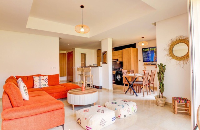 Apartment-Deluxe-Mobility bath-Pool view-Safran Taghazout