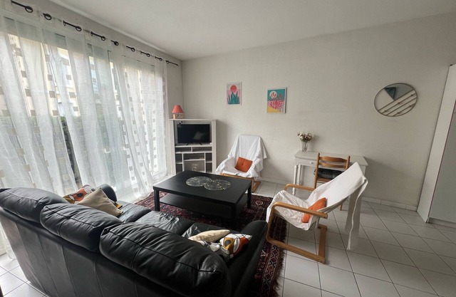 Apartment F3, Ground floor, Garden, Quiet, Family-friendly 200 m from the spa