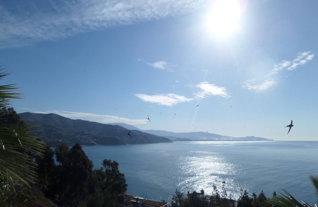 Apartment in a beautiful, quiet location with stunning panoramic views across the sea