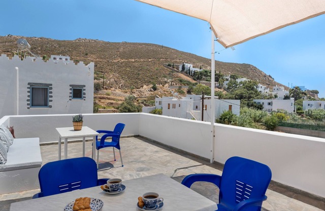 Apartment In A Hotel "Pico Bello Patmos 16" with Private Terrace, Shared Garden & Wi-Fi