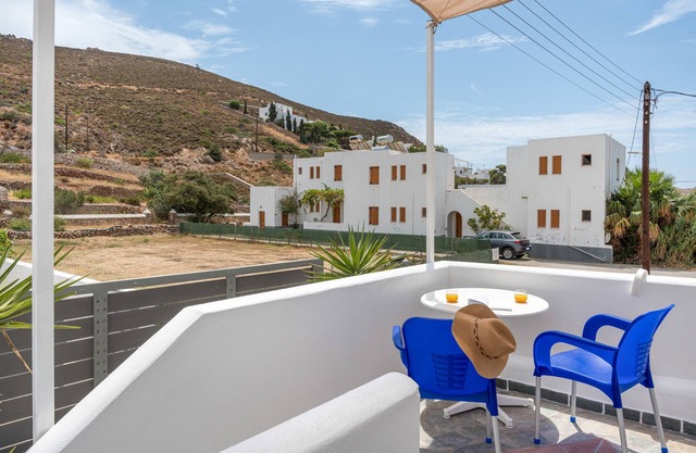 Apartment In A Hotel 'Pico Bello Patmos 22' with Mountain View, Wi-Fi and Air Conditioning