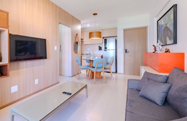 Apartment in a modern condominium in Itaigara