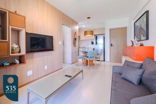 Apartment in a modern condominium in Itaigara