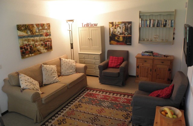 Apartment in picturesque glacier valley of Lauterbrunnen.