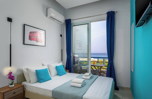 Apartment 'Ioli Ialysos Sea' with Private Garden, Wi-Fi and Air Conditioning