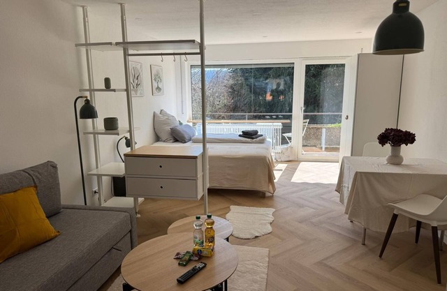 Apartment 'Mit Balkon Und Stellplatz' with Shared Garden, Balcony and Wi-Fi