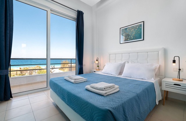 Apartment 'Rhodes Sea Ialysos' with Balcony, Wi-Fi and Air Conditioning