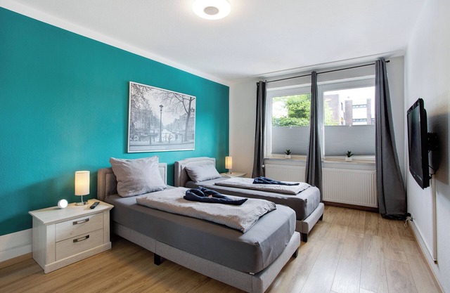 Apartment "Sanierte Ferienwohnung in der Stadt" with Wi-Fi