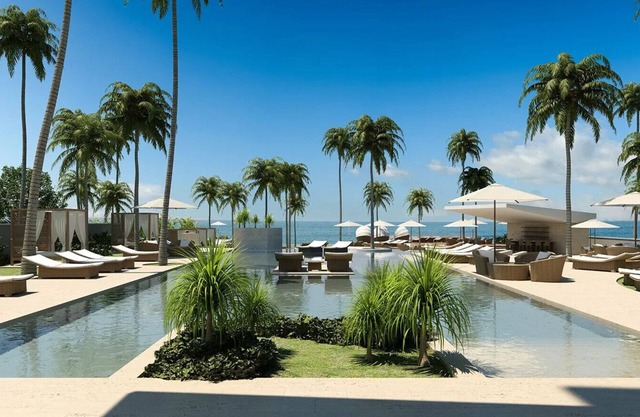 Apartment with amazing ocean view in Juan Dolio