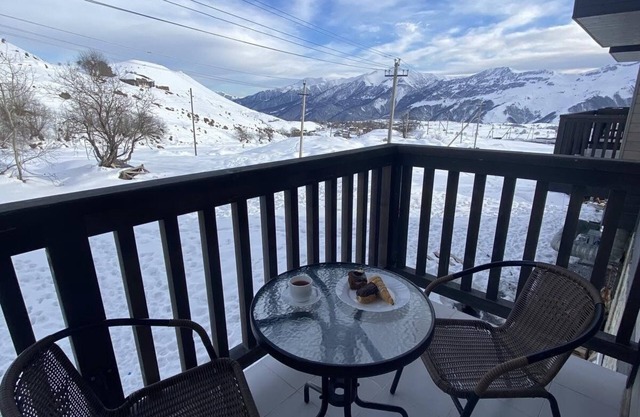 Apartment with Mountain view in Gudauri