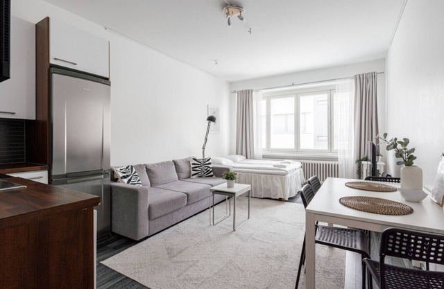 Apartment with Private Sauna and Fantastic Location