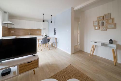 Appart avec 3 chambres et Jardin