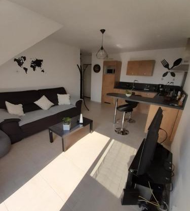 Appart. sur Caen avec Garage et Wifi.