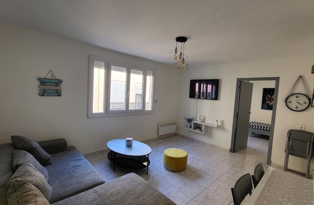 Appartement chaleureux, proche de la gare