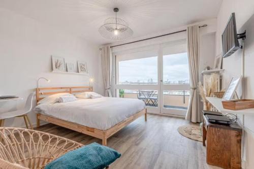 Appartement entier Quartier Sablon vue Cathédrale