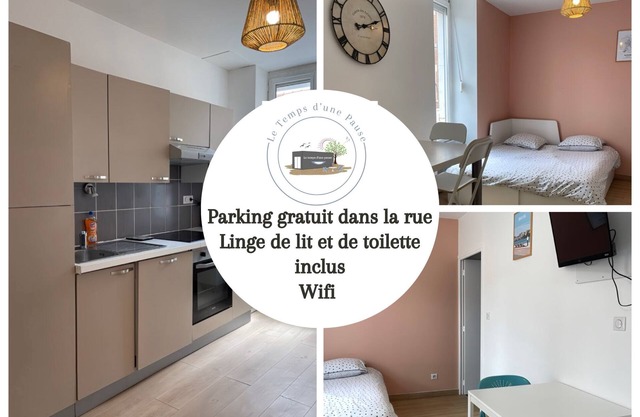 Appartement Le Temps D'une Pause 5 mns Bords de Loire