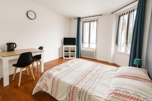 Appartement Maciet 2- Centre ville Meaux-Gare-Disney