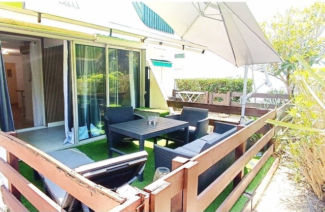 Appartement Sans vis à vis Avec sa vue Dépaysante sur son Jardin Méditerranéen