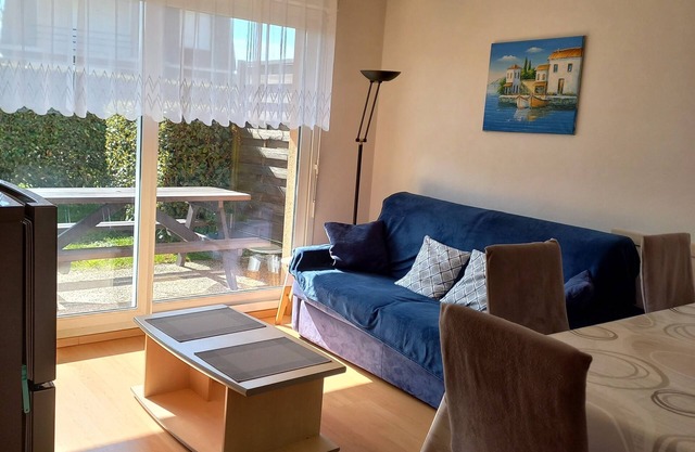 Appt 2/6 pers, 3*, Berck, Wi-Fi, parking, small garden, 20' beach