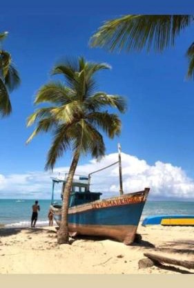 Apto 250mt Praia Coroa Vermelha 2 Quartos com Ar Condicionado