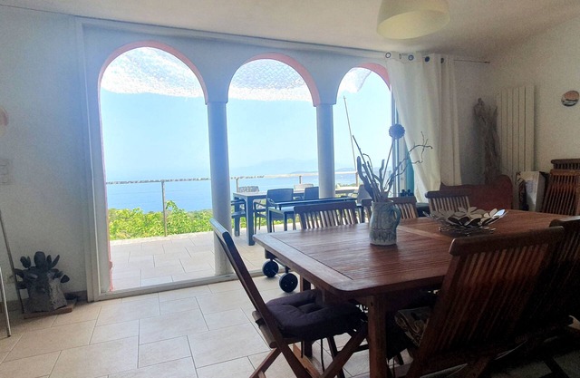 Architect Villa with exceptional view over Ajaccio bay