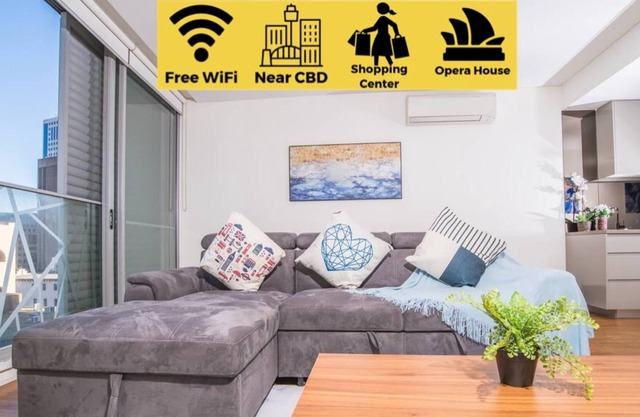 Art inspired 1 Bed Apt in the heart of Sydney