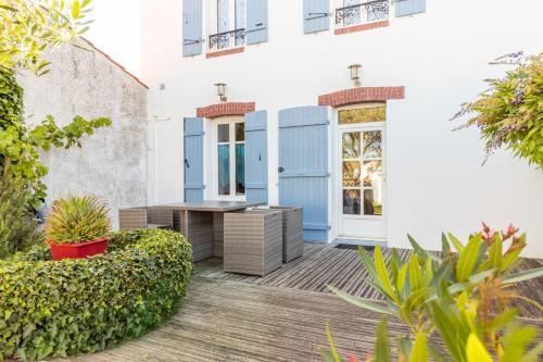 Au cœur de l'île, maison pour 6 adultes, 1 enfant