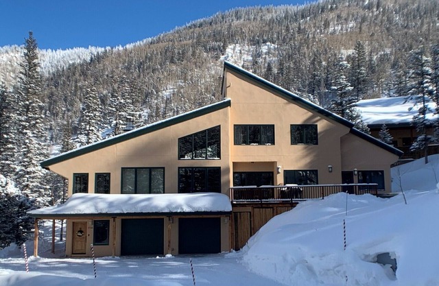 Available Christmas 23-30. Beautiful ski in and out Taos chalet!