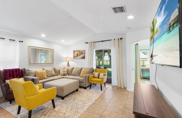 Backyard retreat with BBQ Patio & game room