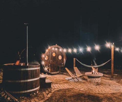 Barrel Land Blidinje - Drvena bačva za spavanje