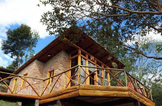 Baumhaus Vista/Cabaña rústica con jacuzzi privado