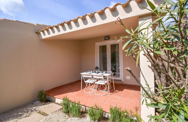 Beach front apartment in Costa Rei