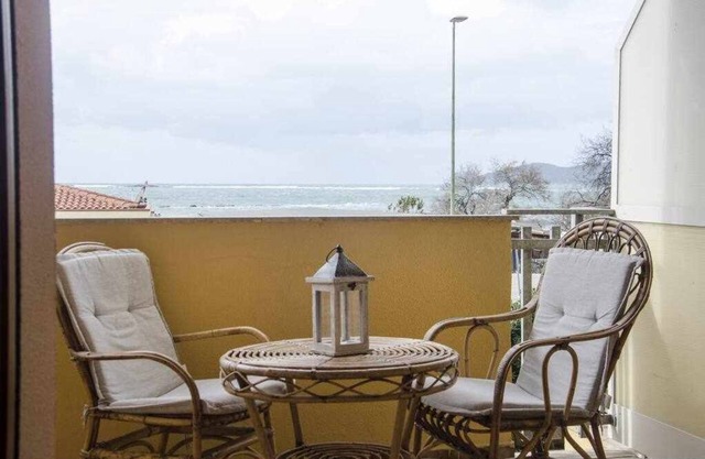 Beachfront two room apartment "Sparaglione"
