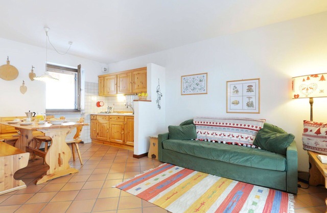 Beautiful apartment for 4 people with TV and balcony