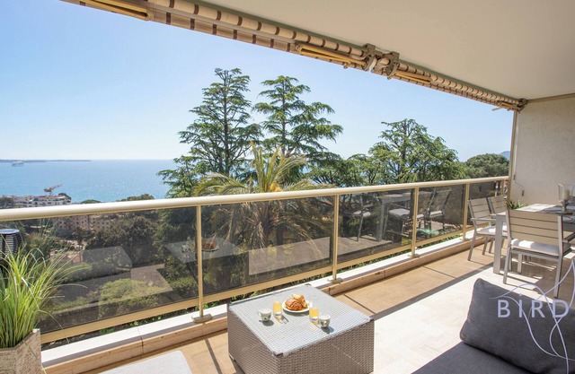 Beautiful apartment in Cannes, SEA VIEW and POOL