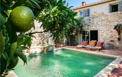 Beautiful Home In Roujan With Wifi