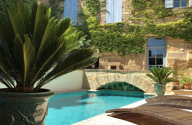Beautiful house pool village heart St Siffret. Uzes