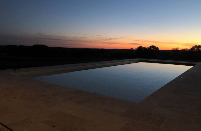 Beautiful, luxurious farmhouse with magnificent views of the French countryside.