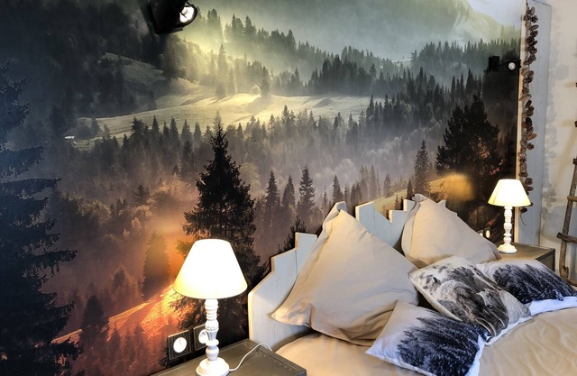 Bed and breakfast head in the stars
