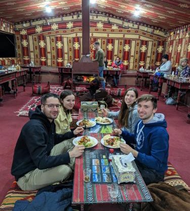 Bedouin host camp& with tour